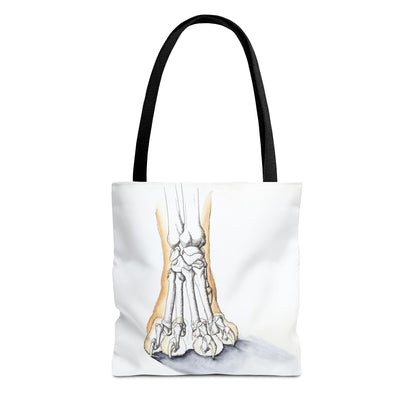 "Feline Paw Study" Tote Bag