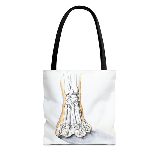 "Feline Paw Study" Tote Bag