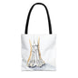 "Feline Paw Study" Tote Bag