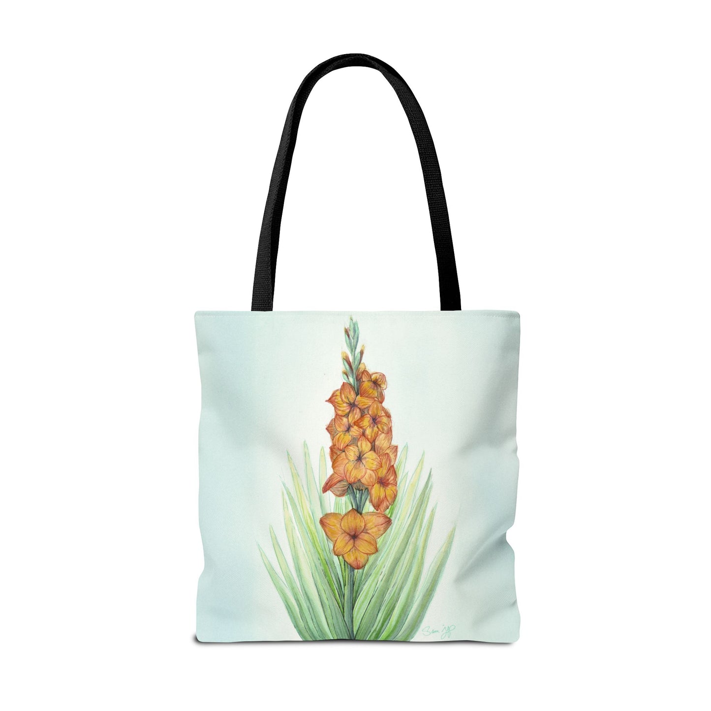 "Gladiolus Study" Tote Bag
