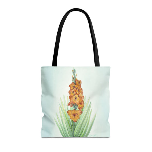 "Gladiolus Study" Tote Bag