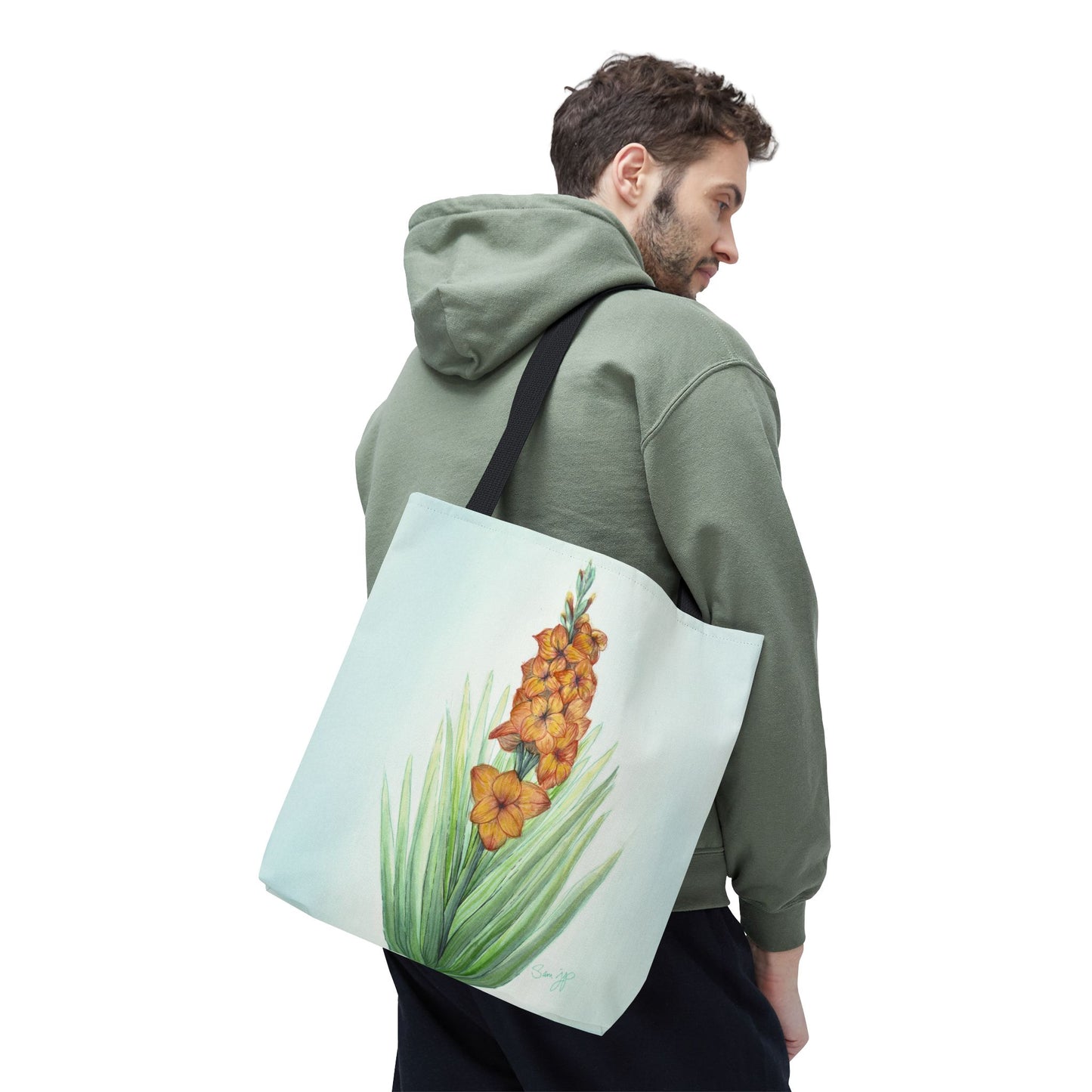 "Gladiolus Study" Tote Bag