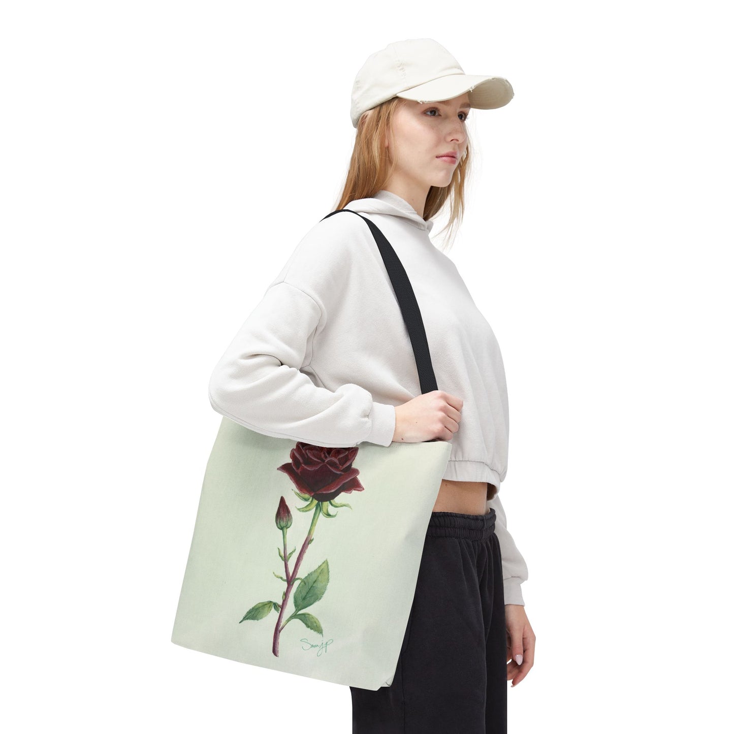 "Rose Study" Tote Bag
