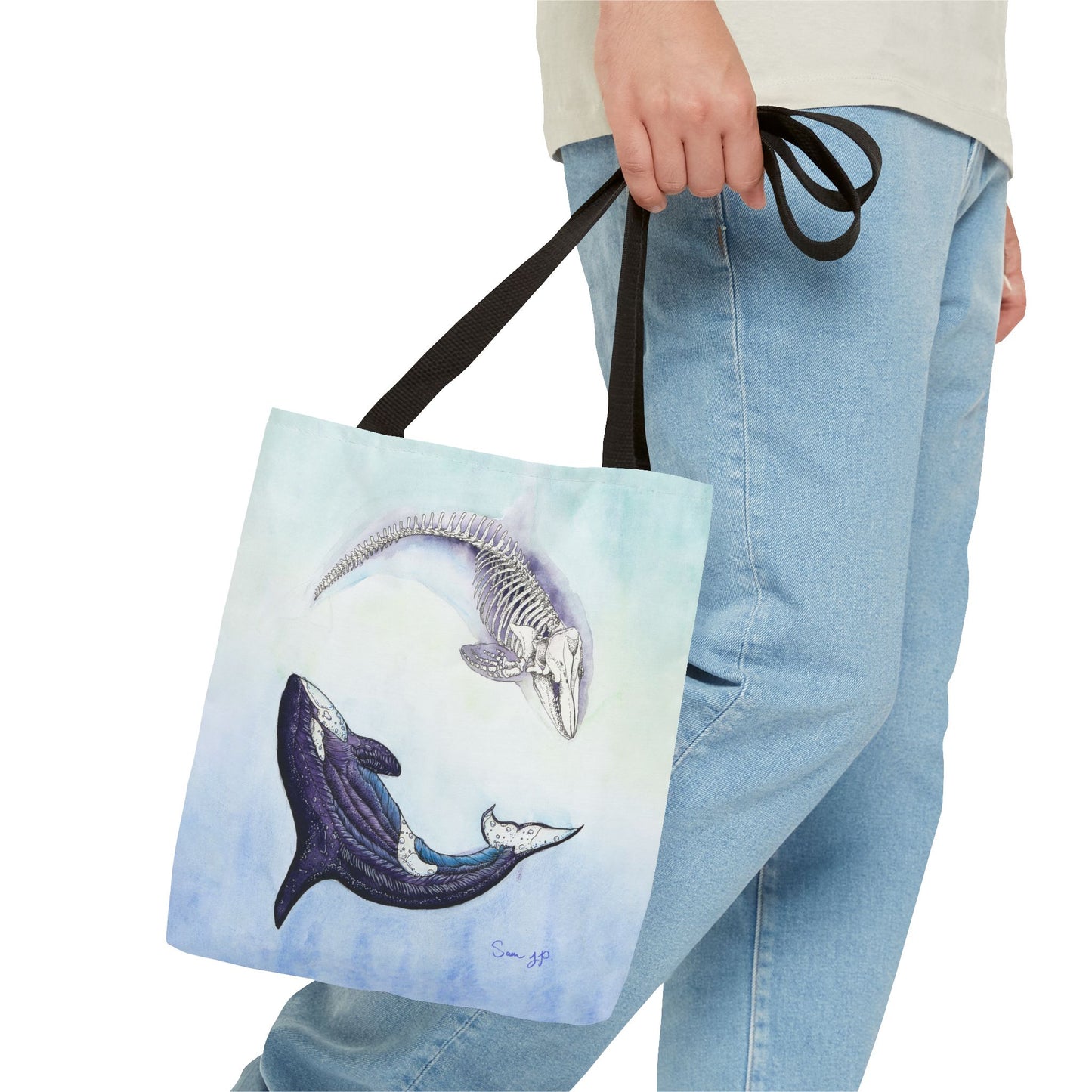 "Orca Study" Tote Bag