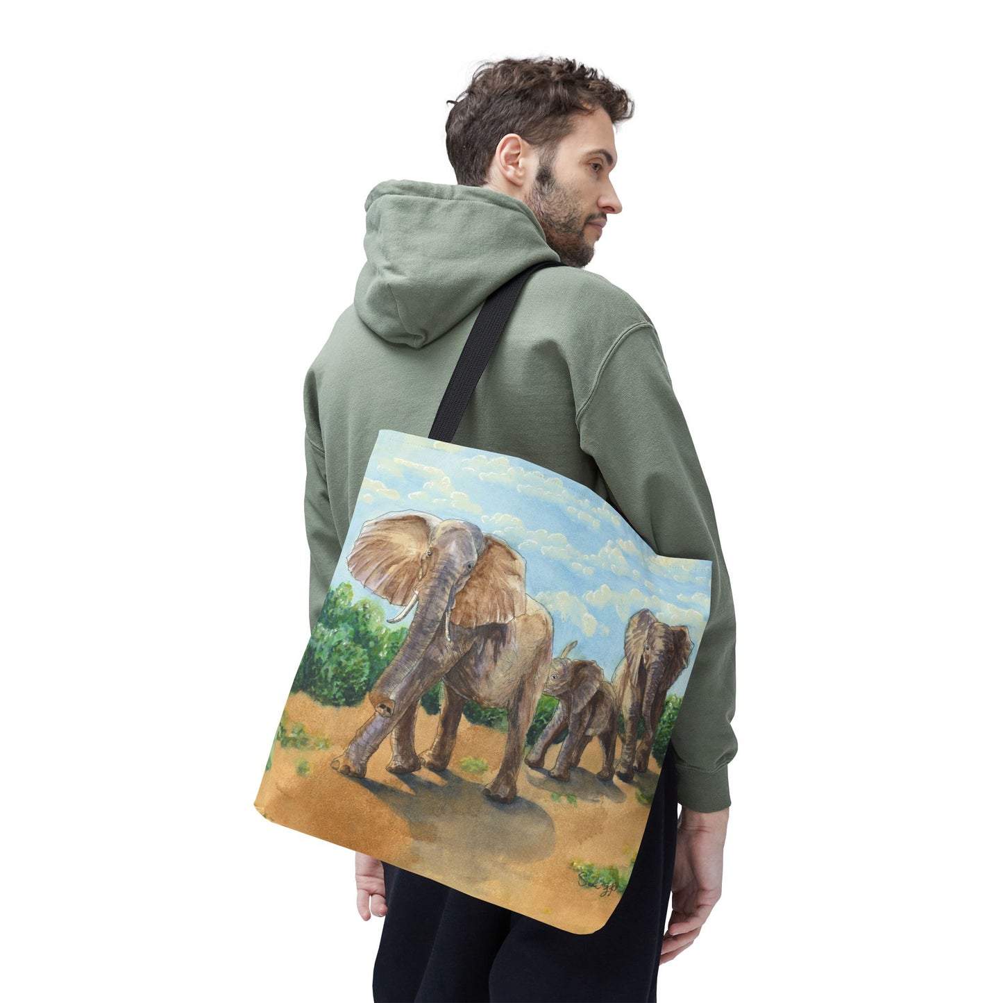 "March" Tote Bag