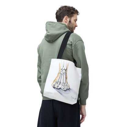 "Feline Paw Study" Tote Bag