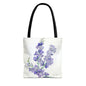 "Larkspur Study" Tote Bag
