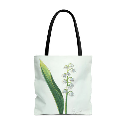 "Lily-of-the-Valley Study" Tote Bag