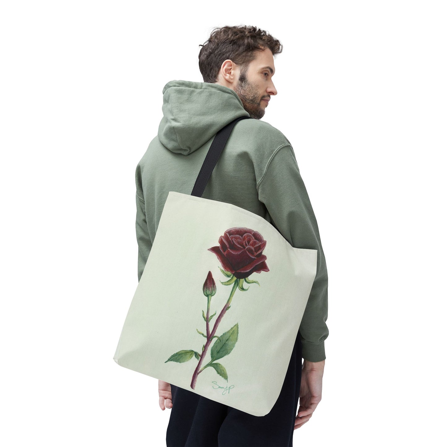"Rose Study" Tote Bag