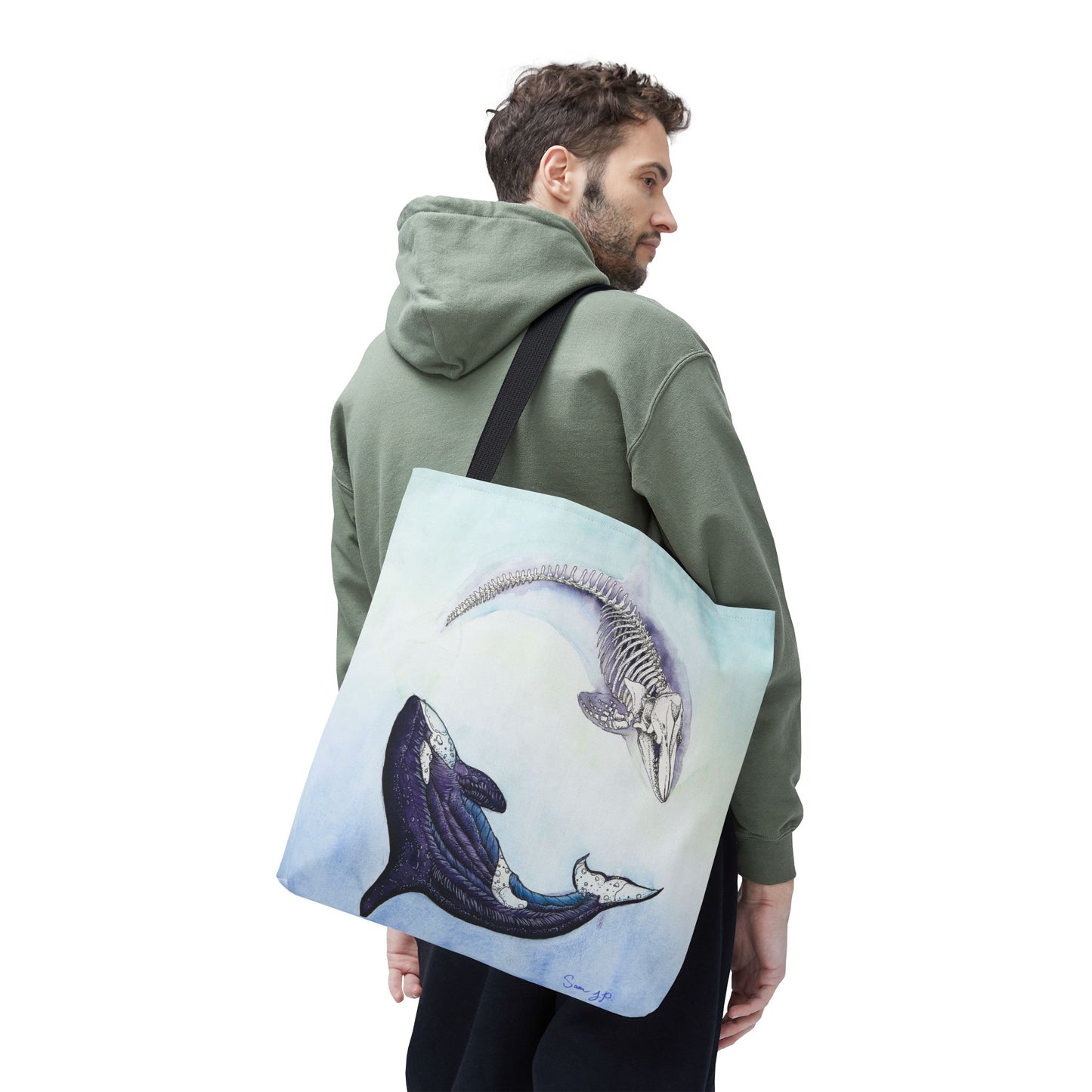 "Orca Study" Tote Bag