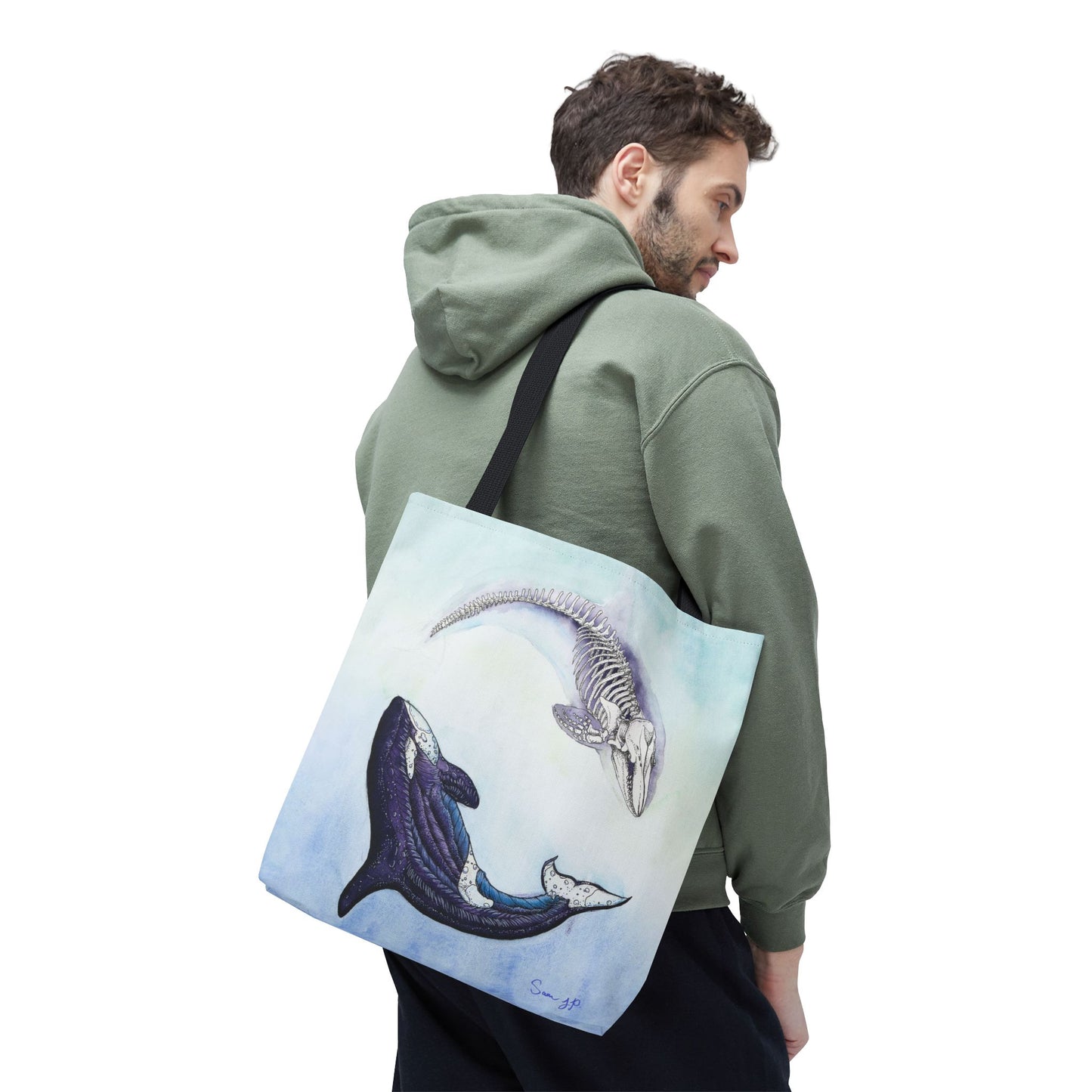 "Orca Study" Tote Bag