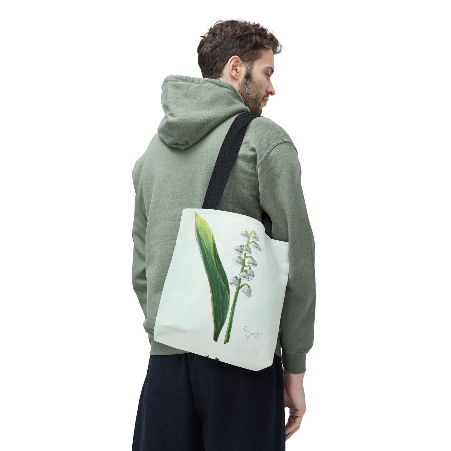 "Lily-of-the-Valley Study" Tote Bag
