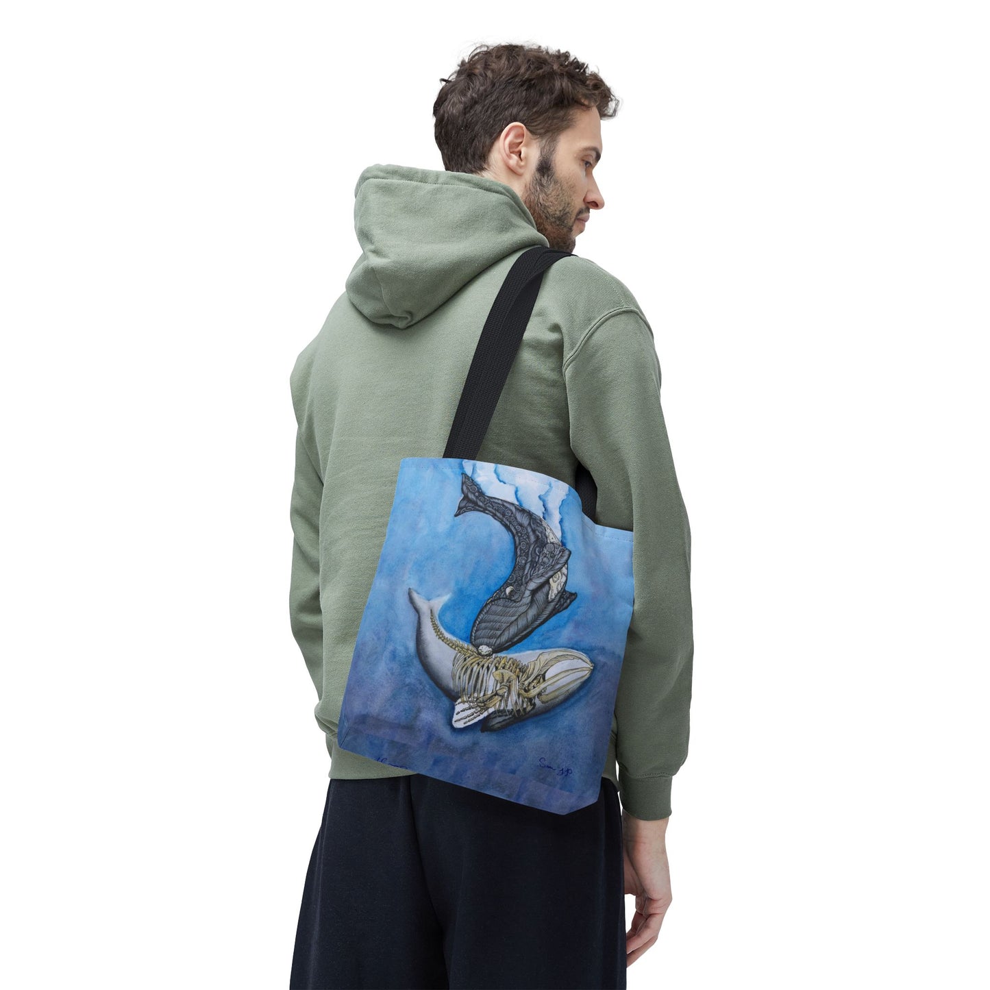 "North Right Whale Study" Tote Bag