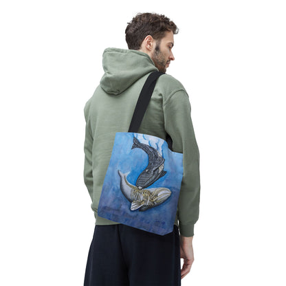 "North Right Whale Study" Tote Bag