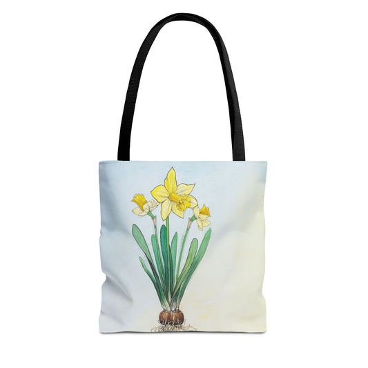 "Daffodil Study" Tote Bag
