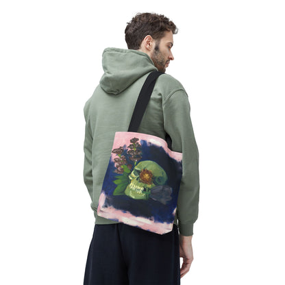 "Untitled, Skull" Tote Bag