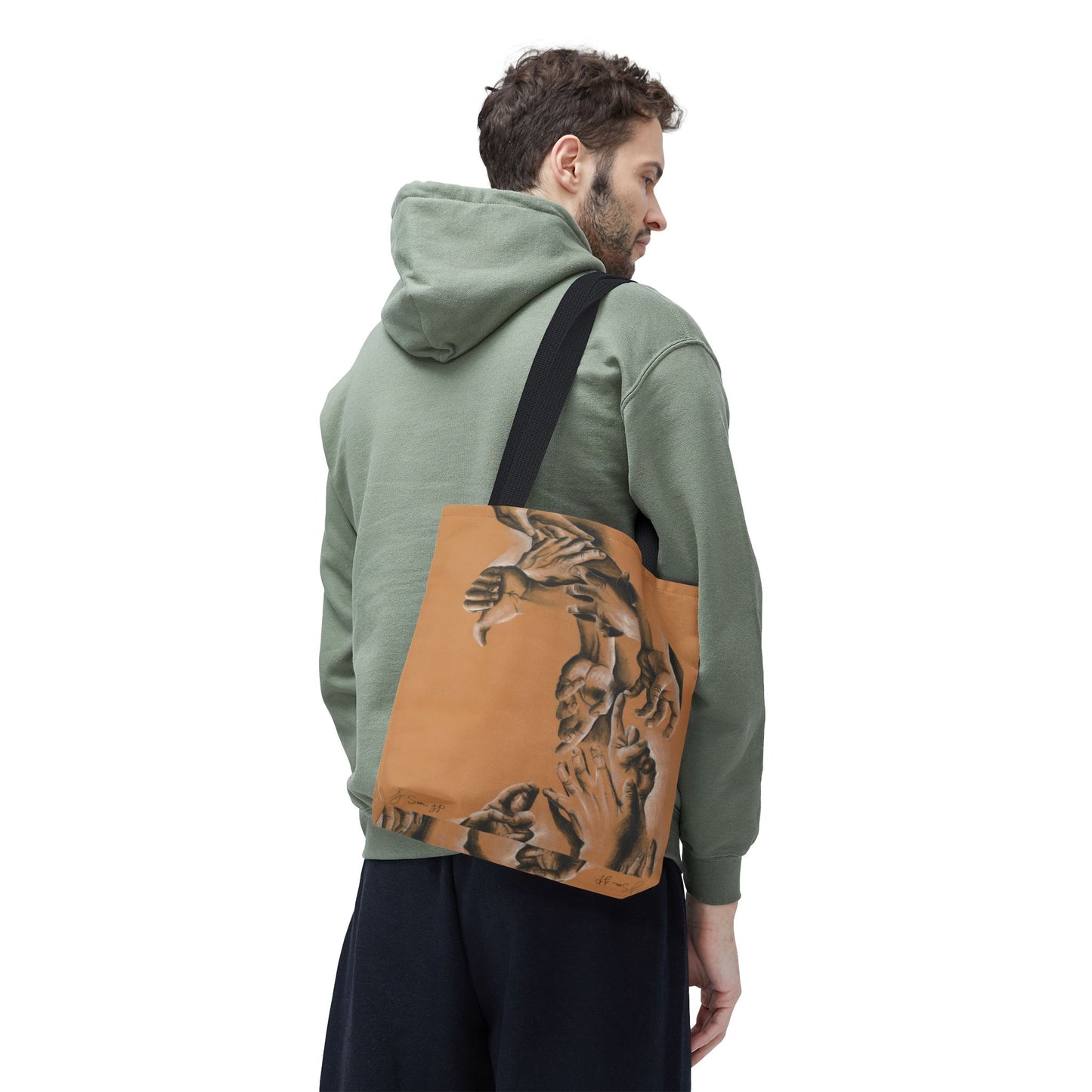 "Untitled, Hands Study" Tote Bag