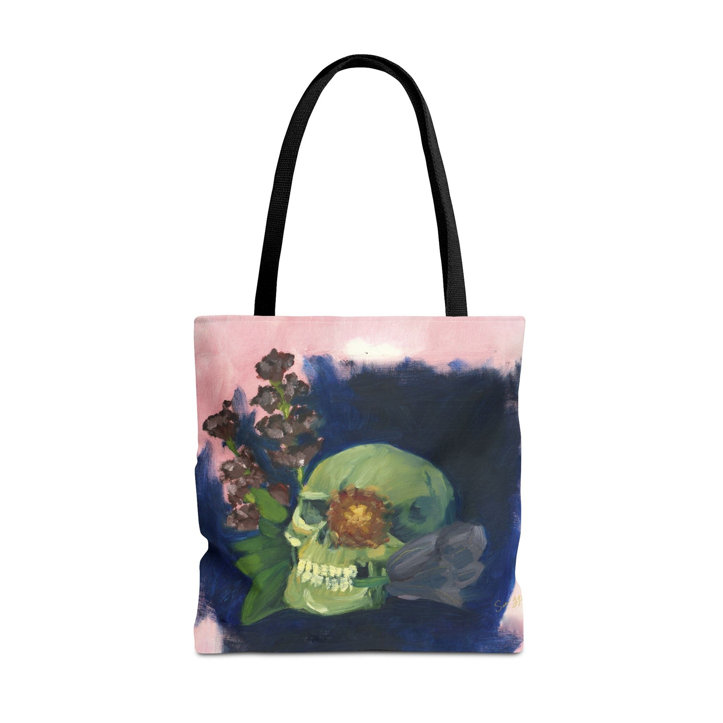 "Untitled, Skull" Tote Bag