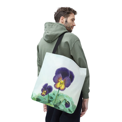 "Viola Northern Lights" Tote Bag