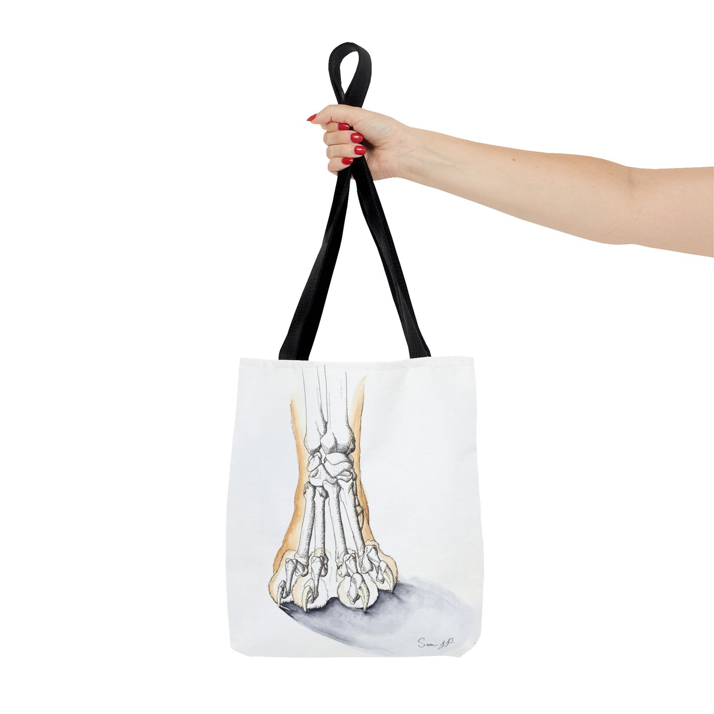 "Feline Paw Study" Tote Bag