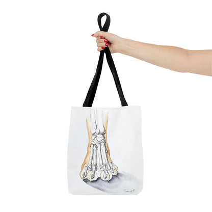 "Feline Paw Study" Tote Bag