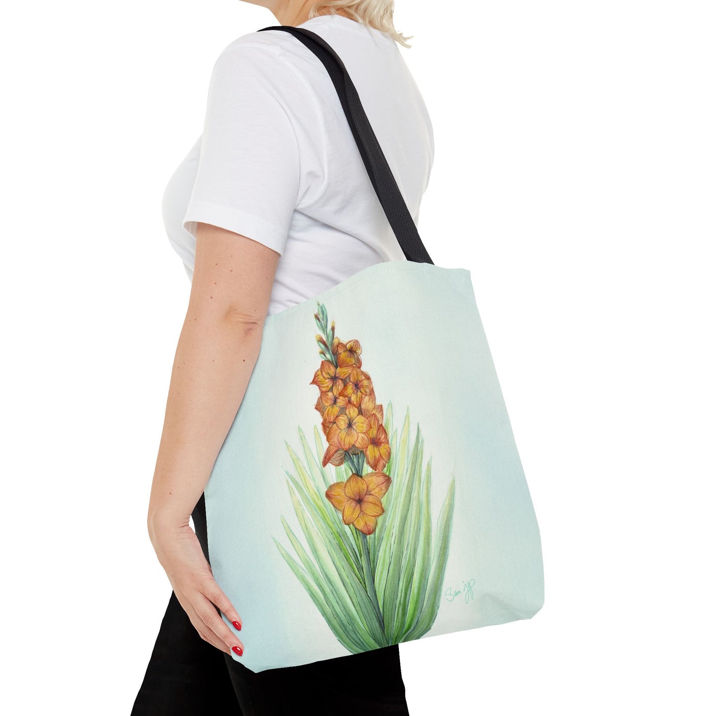 "Gladiolus Study" Tote Bag