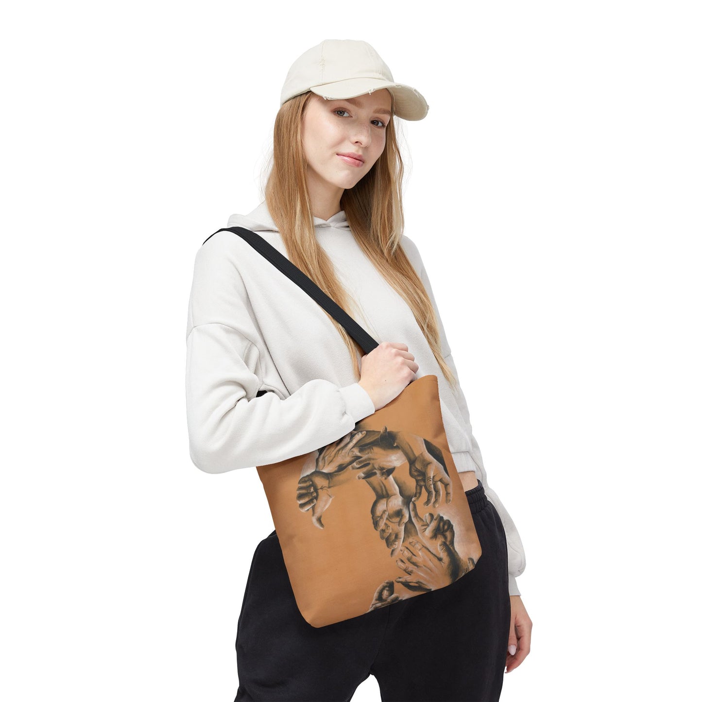 "Untitled, Hands Study" Tote Bag