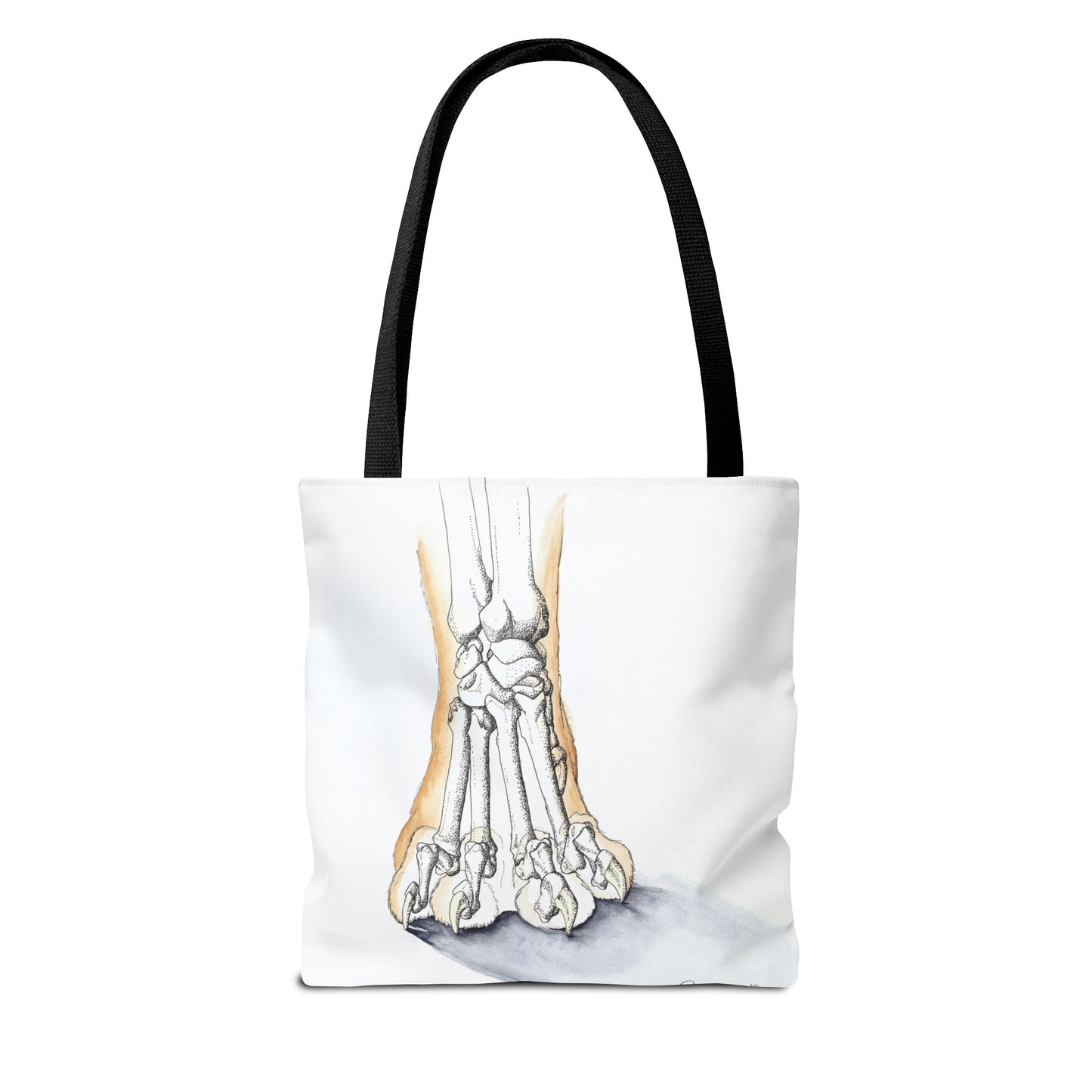 "Feline Paw Study" Tote Bag