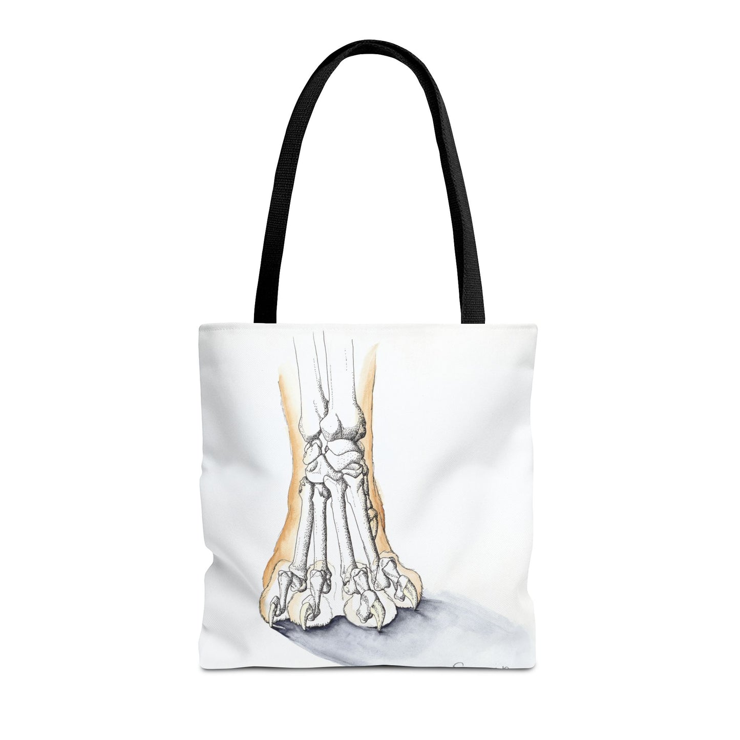 "Feline Paw Study" Tote Bag