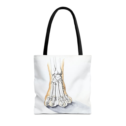 "Feline Paw Study" Tote Bag