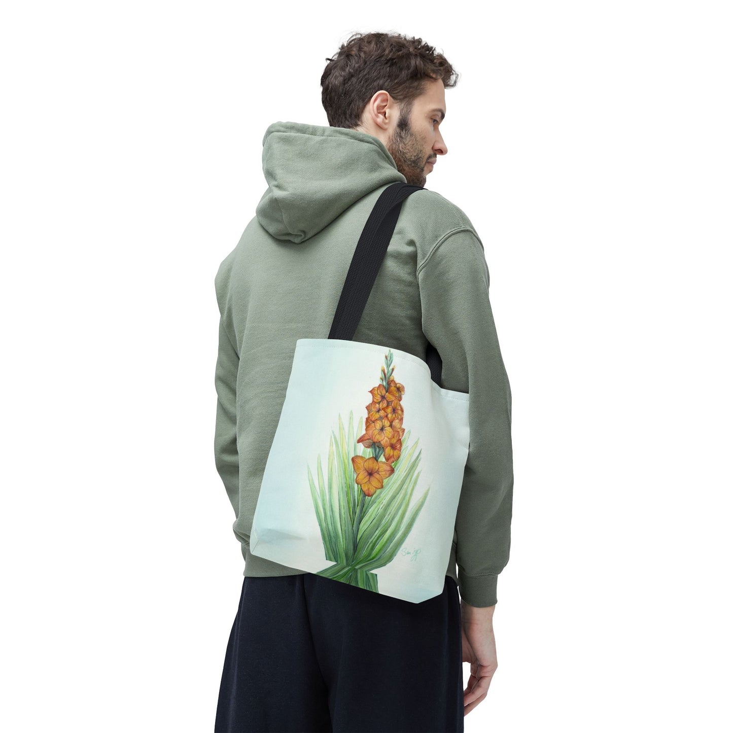 "Gladiolus Study" Tote Bag