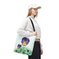 "Viola Northern Lights" Tote Bag