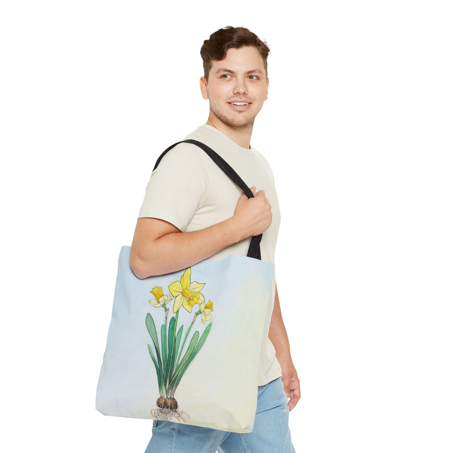 "Daffodil Study" Tote Bag