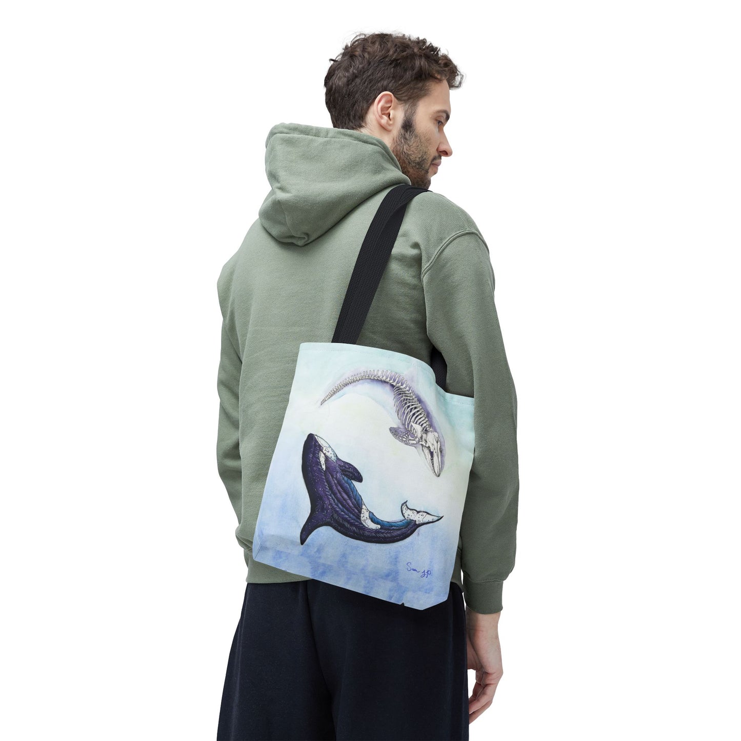 "Orca Study" Tote Bag