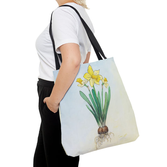 "Daffodil Study" Tote Bag