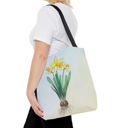 "Daffodil Study" Tote Bag