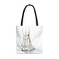 "Feline Paw Study" Tote Bag