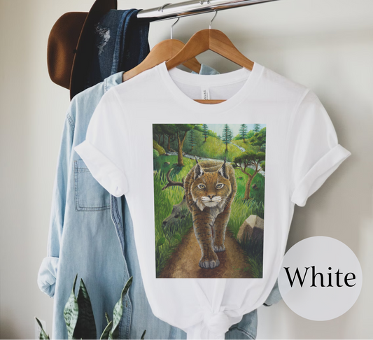 "Catamounts Boscage," Unisex t-shirt