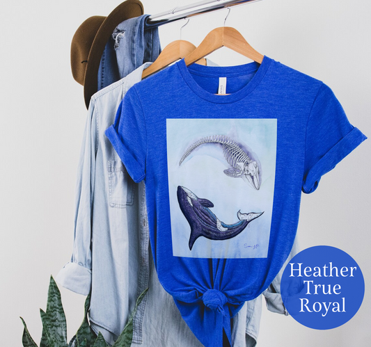 "Orca Study," Unisex T-Shirt