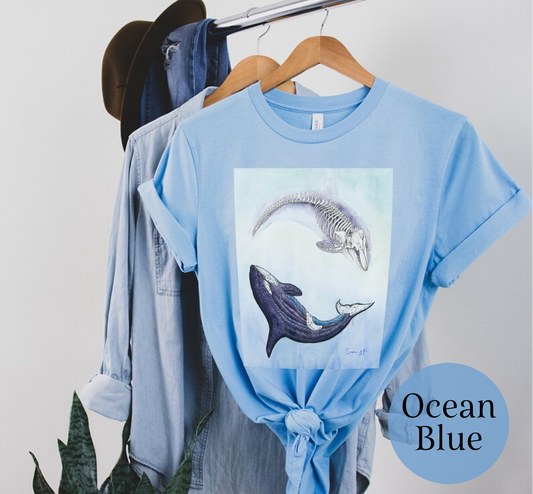 "Orca Study," Unisex T-Shirt