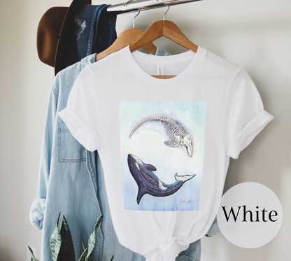 "Orca Study," Unisex T-Shirt