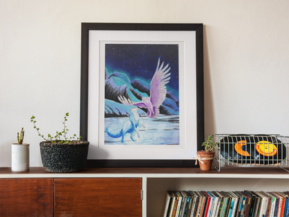 "Glacial", Print of Original Painting