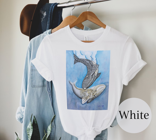 "North Right Whale Study," Unisex T-Shirt