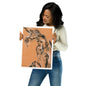 "Untitled, Hands" Print of Original Conte Illustration