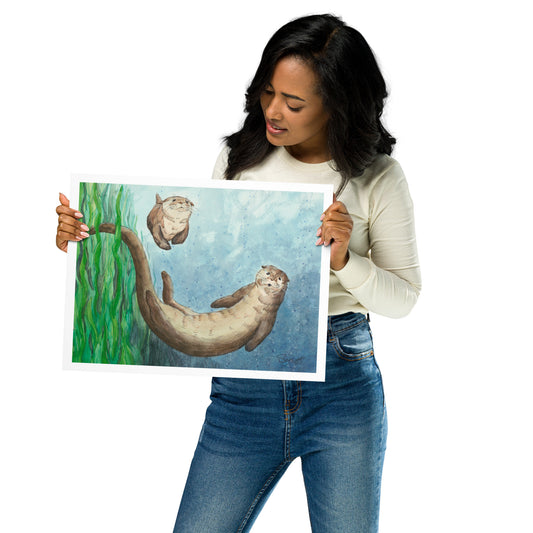 "Blithe" Print of Original Watercolor
