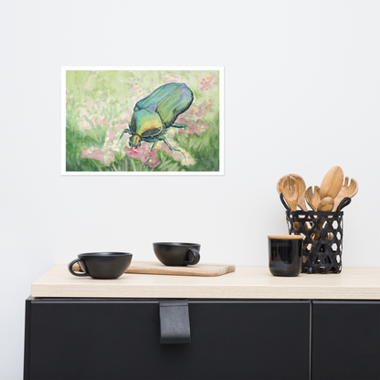 "Beryl" Print of Original Watercolor