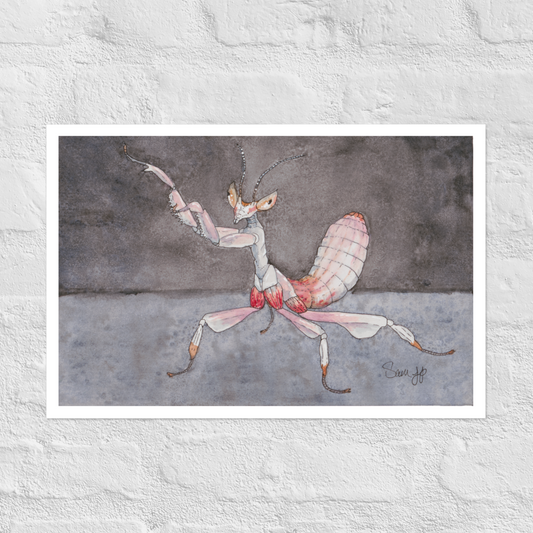 "Larrup" Print of Original Watercolor
