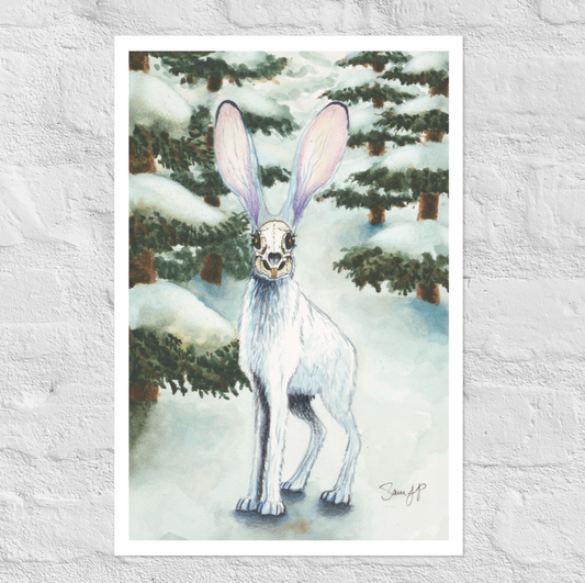 "Frost" Print of Original Watercolor