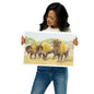 "Nomads" Print of Original Watercolor