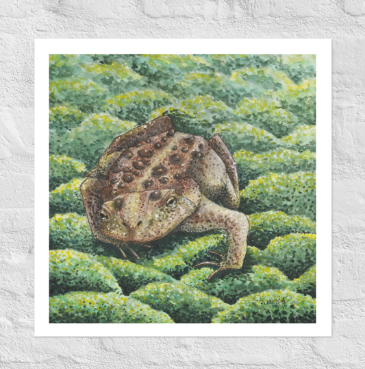 "Chunk" Print of Original Watercolor